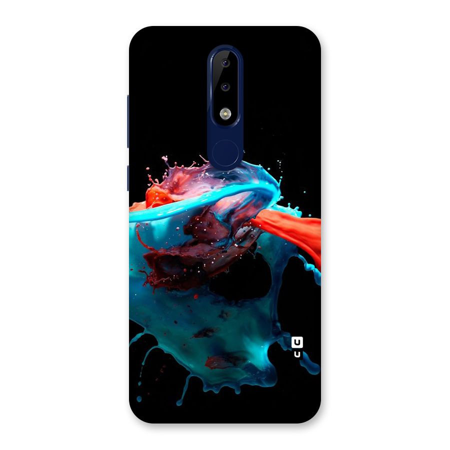 Colour War Back Case for Nokia 5.1 Plus