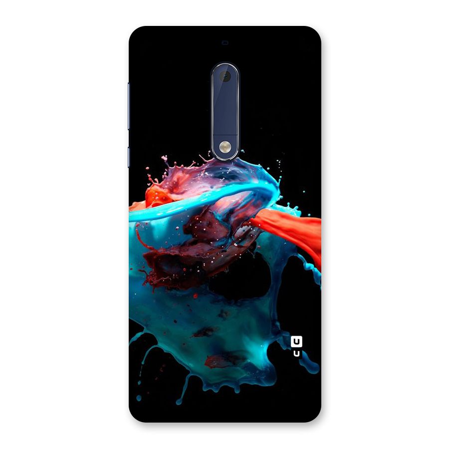 Colour War Back Case for Nokia 5