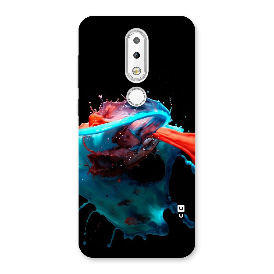 Colour War Back Case for Nokia 6.1 Plus