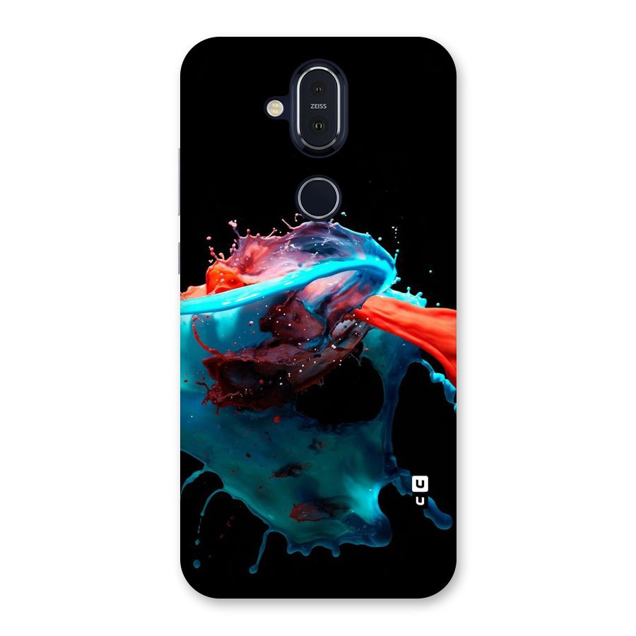 Colour War Back Case for Nokia 8.1