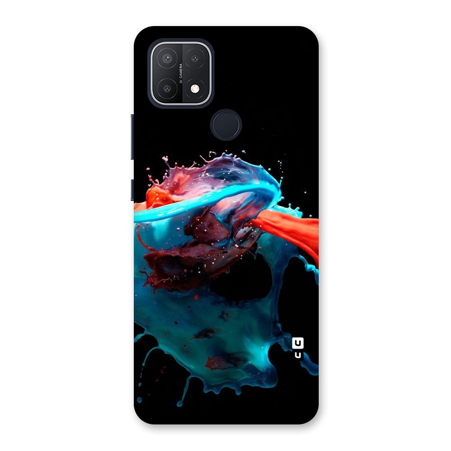 Colour War Back Case for Oppo A15s
