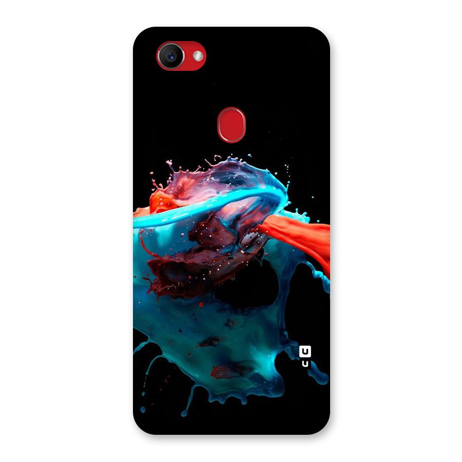 Colour War Back Case for Oppo F7