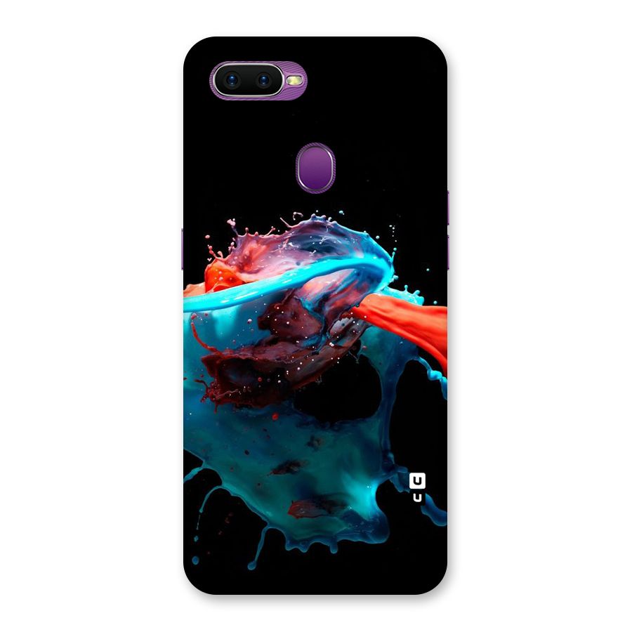 Colour War Back Case for Oppo F9