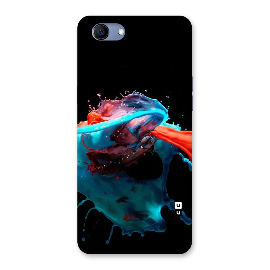 Colour War Back Case for Oppo Realme 1