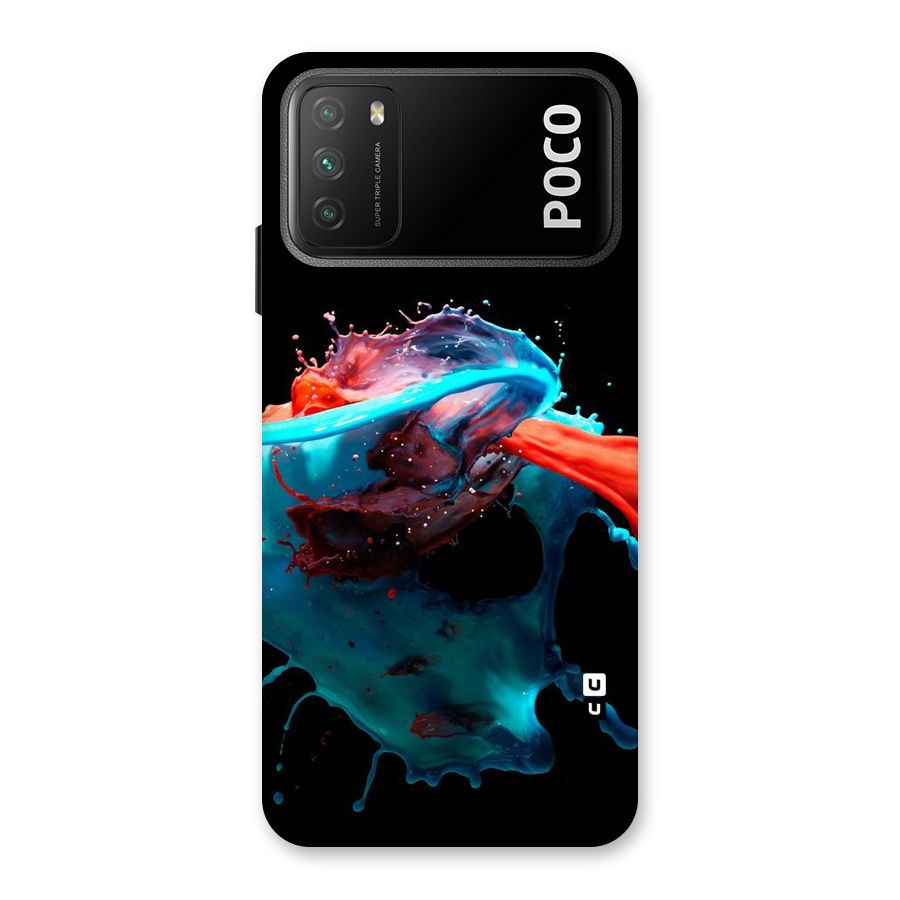 Colour War Back Case for Poco M3