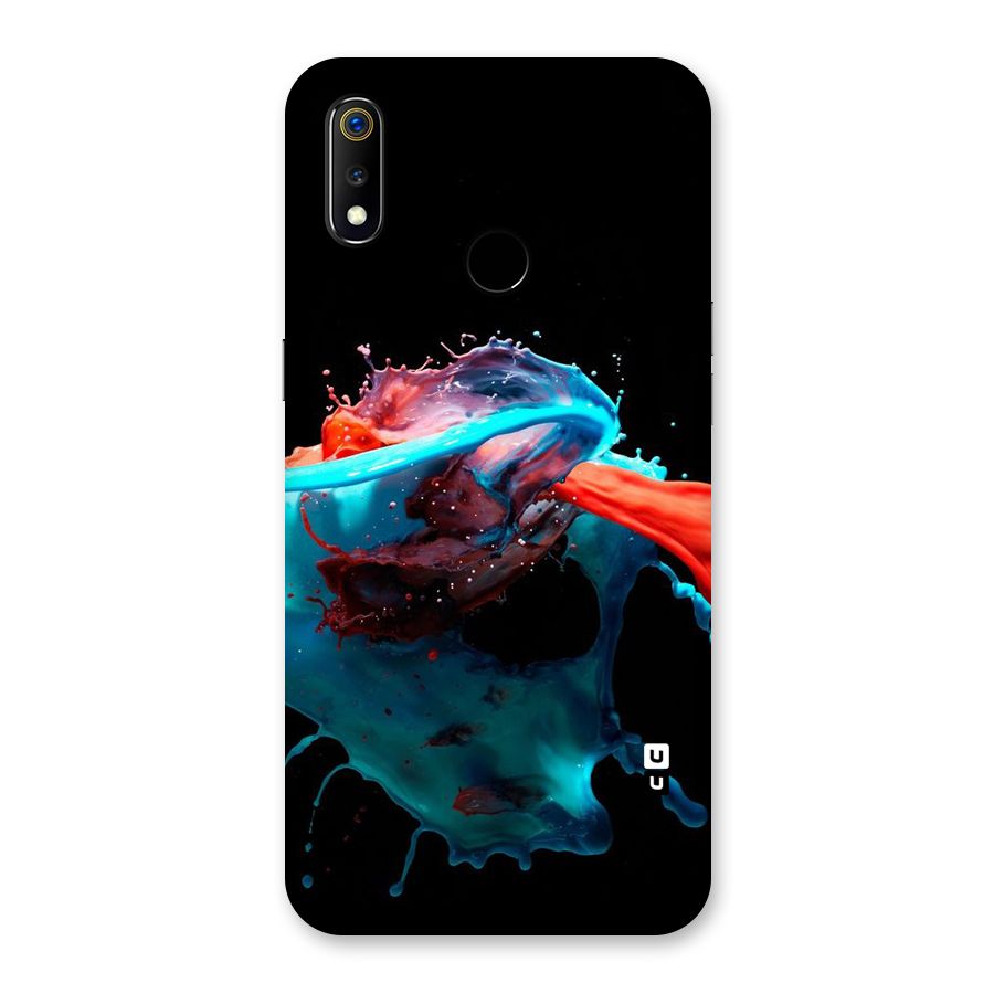 Colour War Back Case for Realme 3