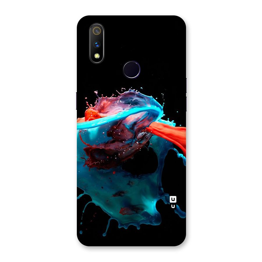 Colour War Back Case for Realme 3 Pro