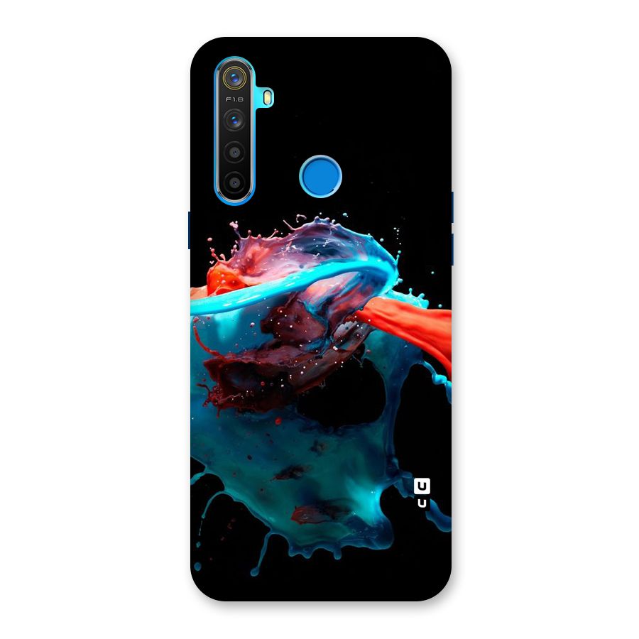 Colour War Back Case for Realme 5