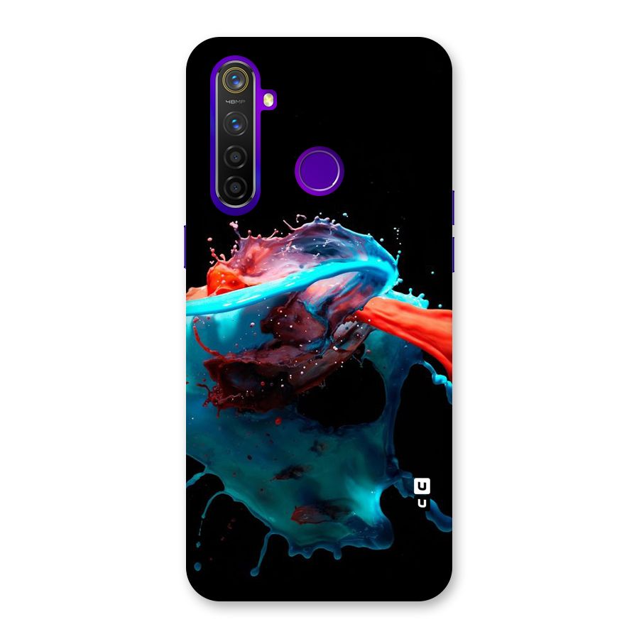 Colour War Back Case for Realme 5 Pro