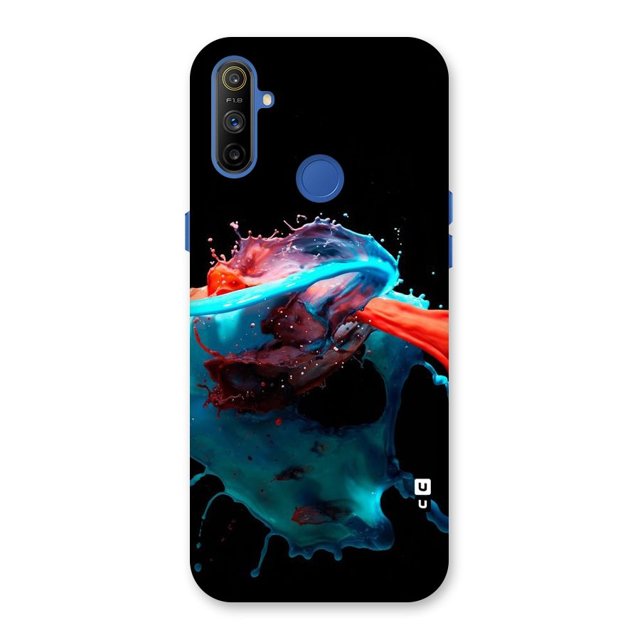 Colour War Back Case for Realme Narzo 10A