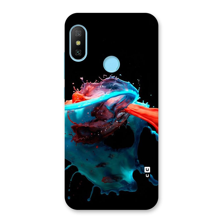 Colour War Back Case for Redmi 6 Pro