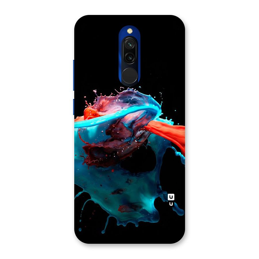 Colour War Back Case for Redmi 8