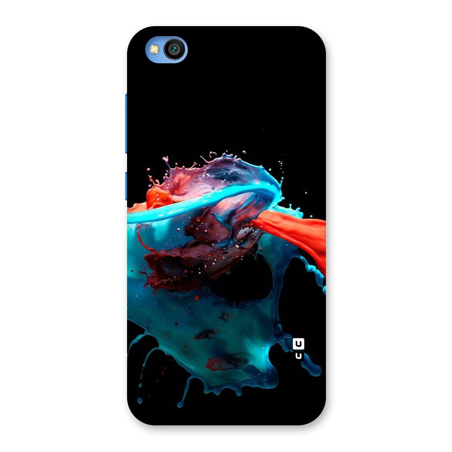 Colour War Back Case for Redmi Go