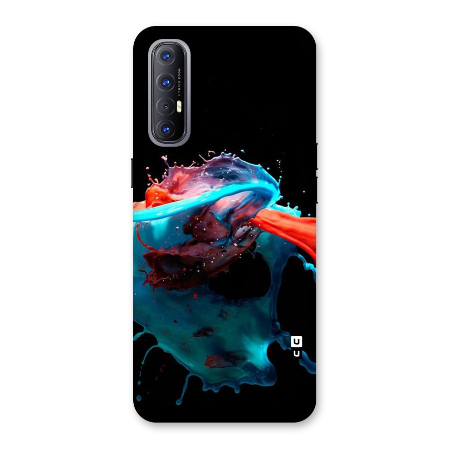 Colour War Back Case for Reno3 Pro
