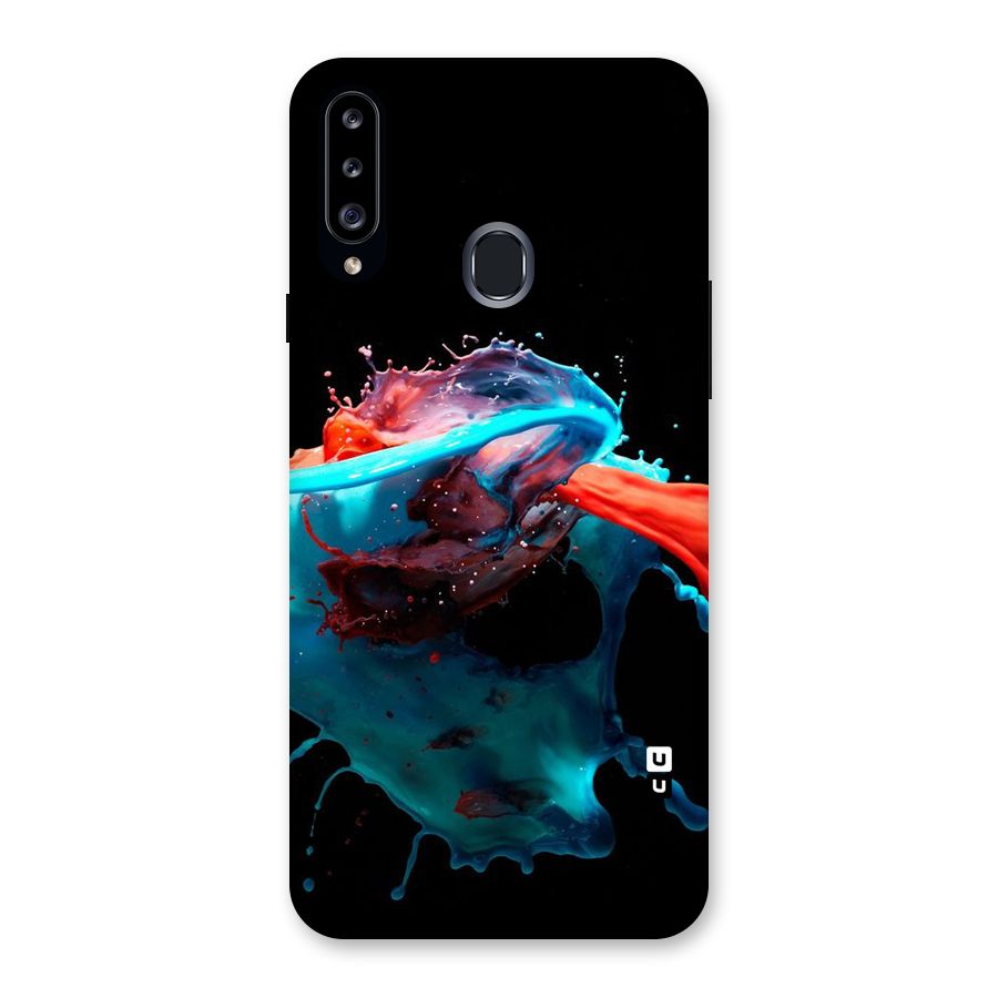 Colour War Back Case for Samsung Galaxy A20s