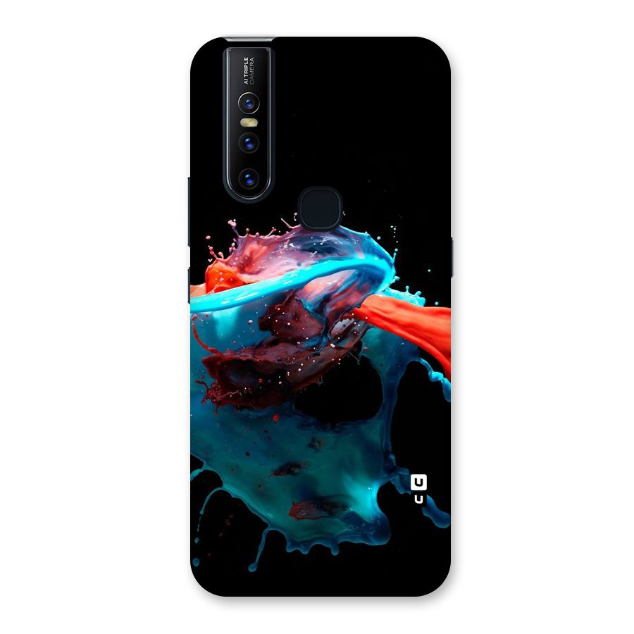 Colour War Back Case for Vivo V15