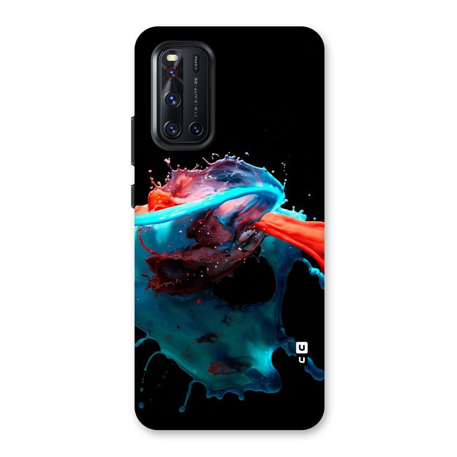 Colour War Back Case for Vivo V19
