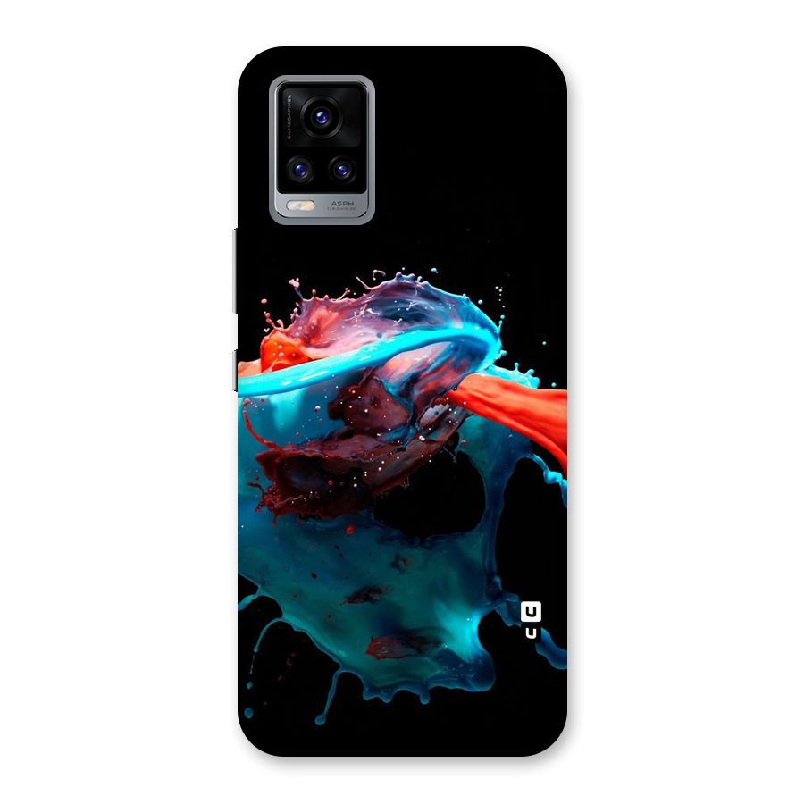 Colour War Back Case for Vivo V20
