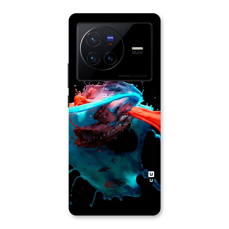 Colour War Back Case for Vivo X80
