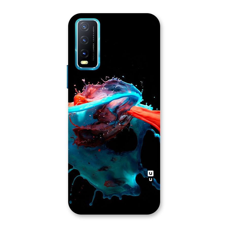 Colour War Back Case for Vivo Y20A