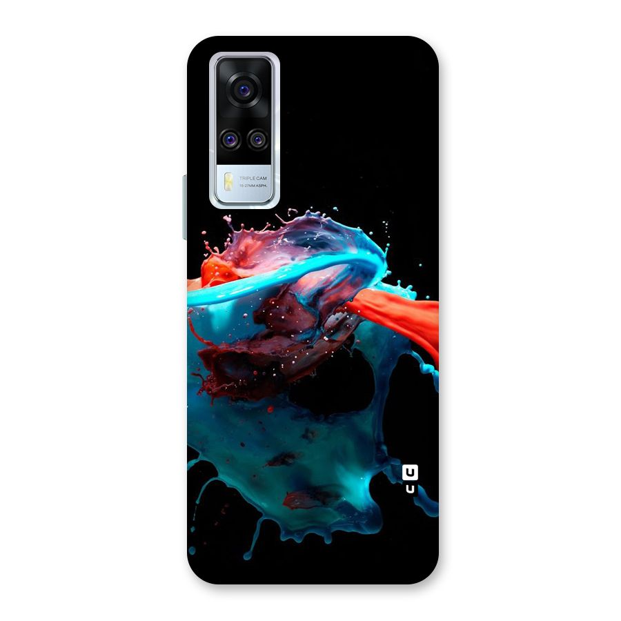 Colour War Back Case for Vivo Y31