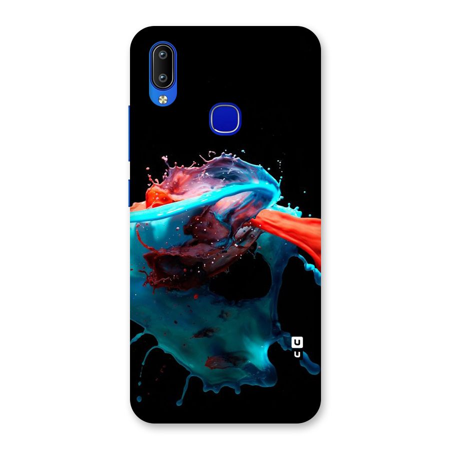 Colour War Back Case for Vivo Y91
