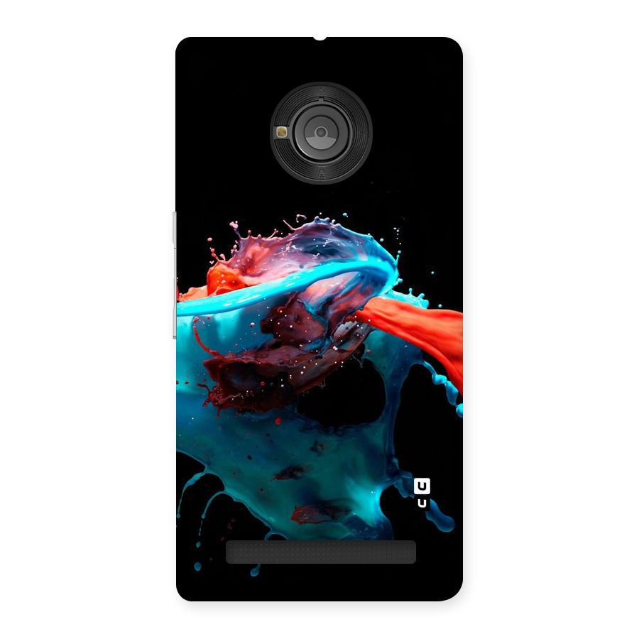 Colour War Back Case for Yu Yunique