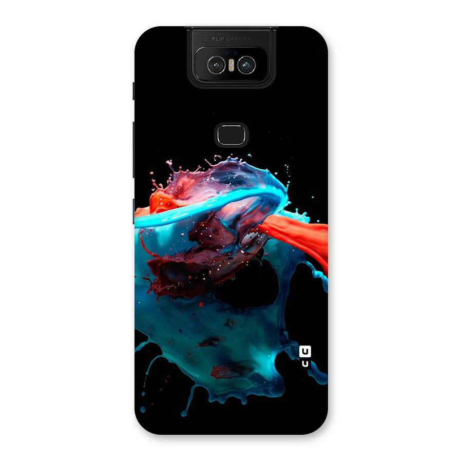 Colour War Back Case for Zenfone 6z