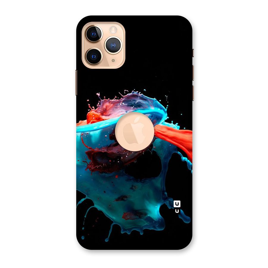Colour War Back Case for iPhone 11 Pro Max Logo Cut