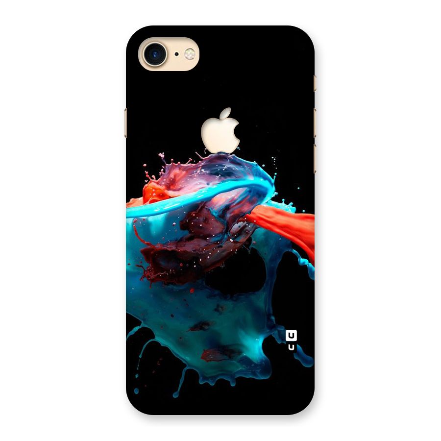 Colour War Back Case for iPhone 7 Apple Cut