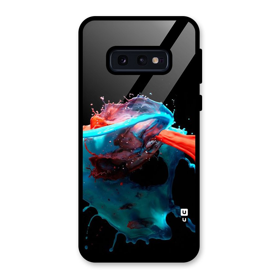 Colour War Glass Back Case for Galaxy S10e
