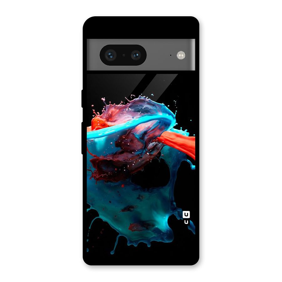 Colour War Glass Back Case for Google Pixel 7