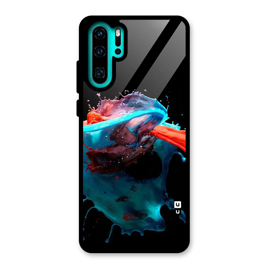 Colour War Glass Back Case for Huawei P30 Pro