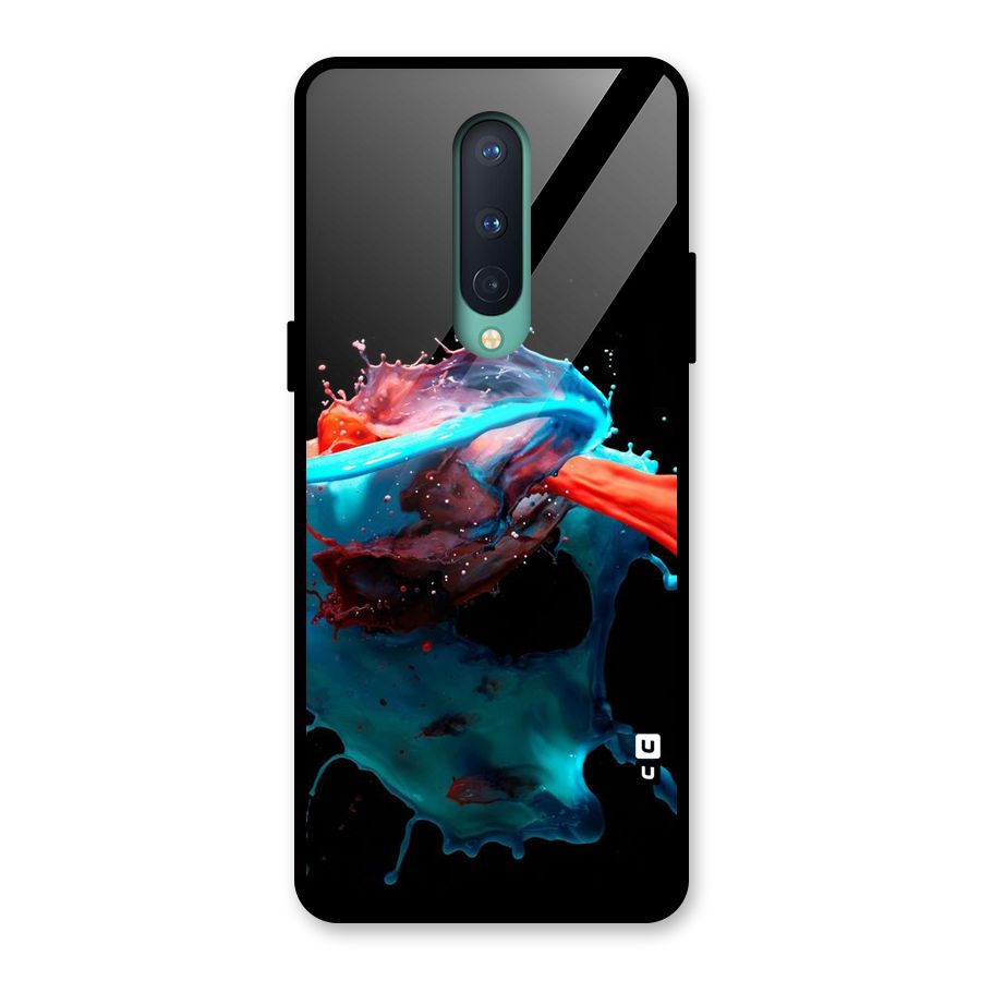 Colour War Glass Back Case for OnePlus 8