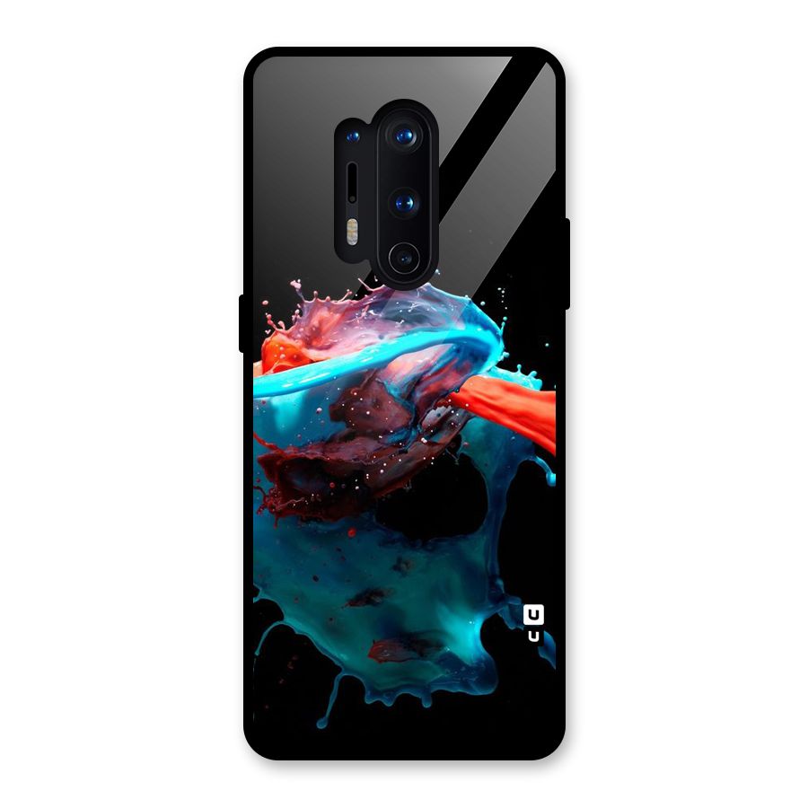Colour War Glass Back Case for OnePlus 8 Pro