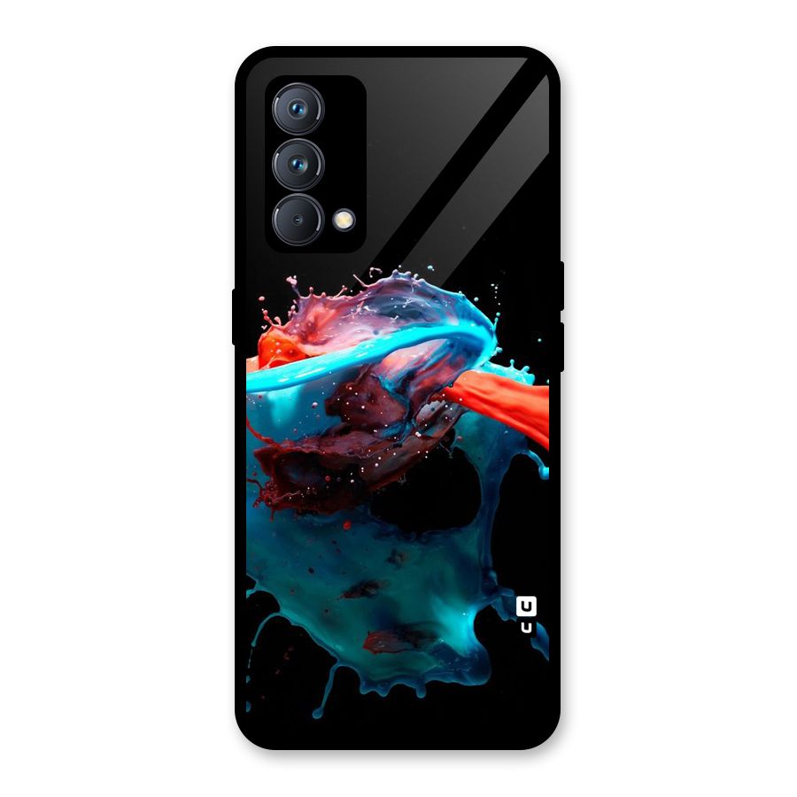 Colour War Glass Back Case for Realme GT Master Edition