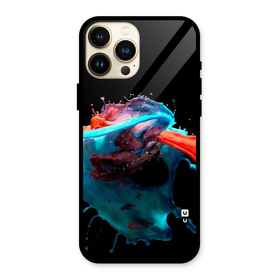 Colour War Glass Back Case for iPhone 13 Pro Max