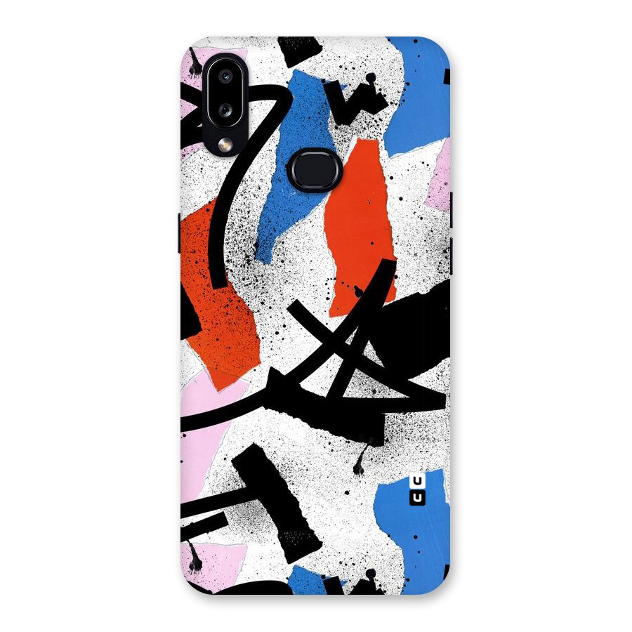 Coloured Abstract Art Back Case for Galaxy A10s