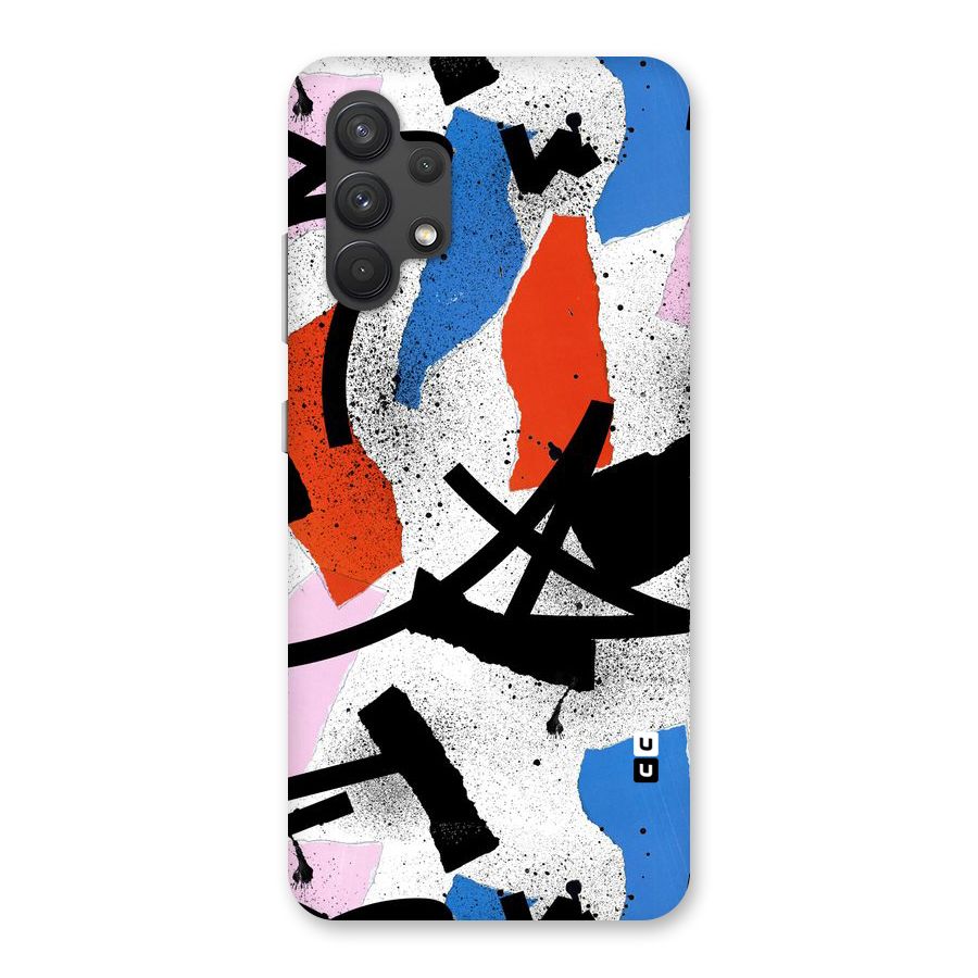 Coloured Abstract Art Back Case for Galaxy A32