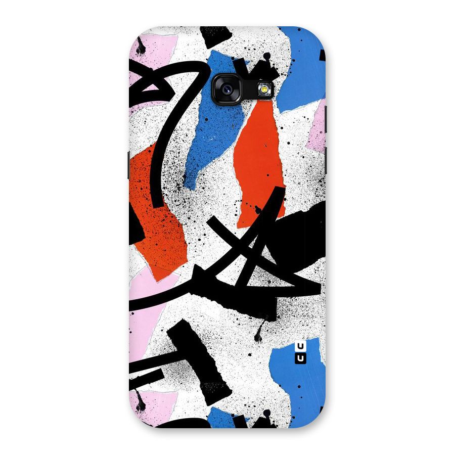 Coloured Abstract Art Back Case for Galaxy A5 2017