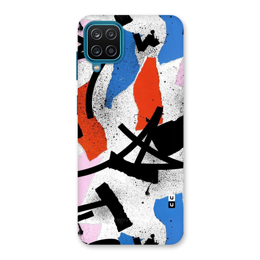 Coloured Abstract Art Back Case for Galaxy M12