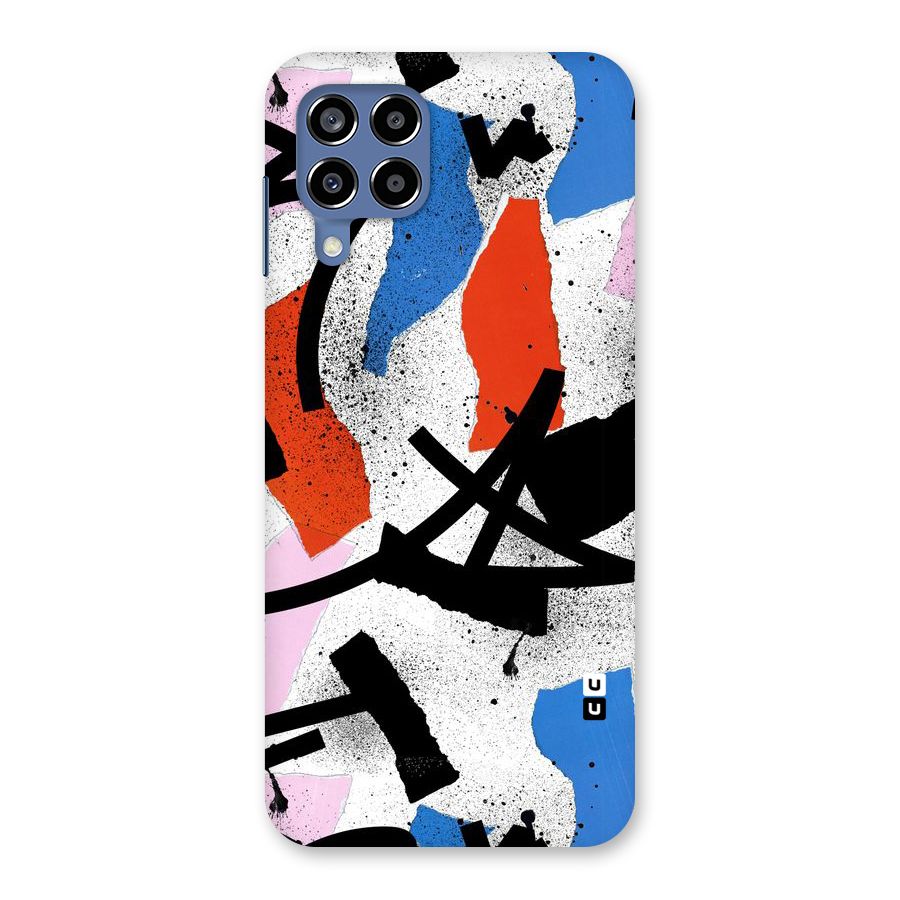 Coloured Abstract Art Back Case for Galaxy M53 5G