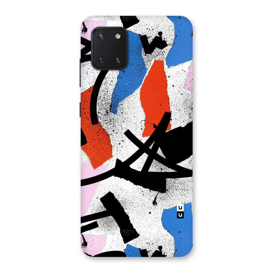 Coloured Abstract Art Back Case for Galaxy Note 10 Lite