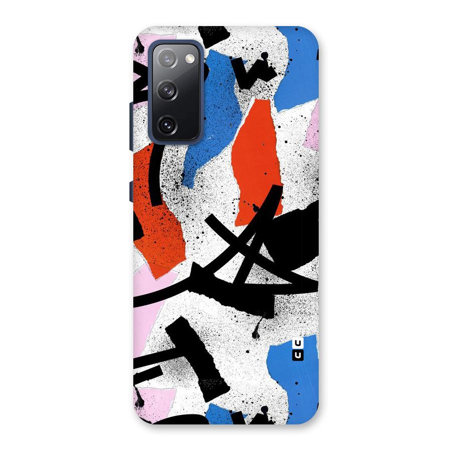 Coloured Abstract Art Back Case for Galaxy S20 FE