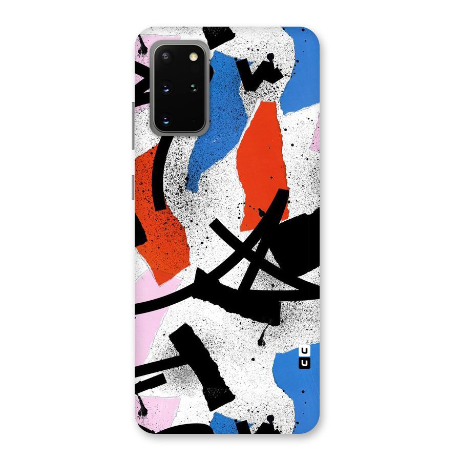 Coloured Abstract Art Back Case for Galaxy S20 Plus