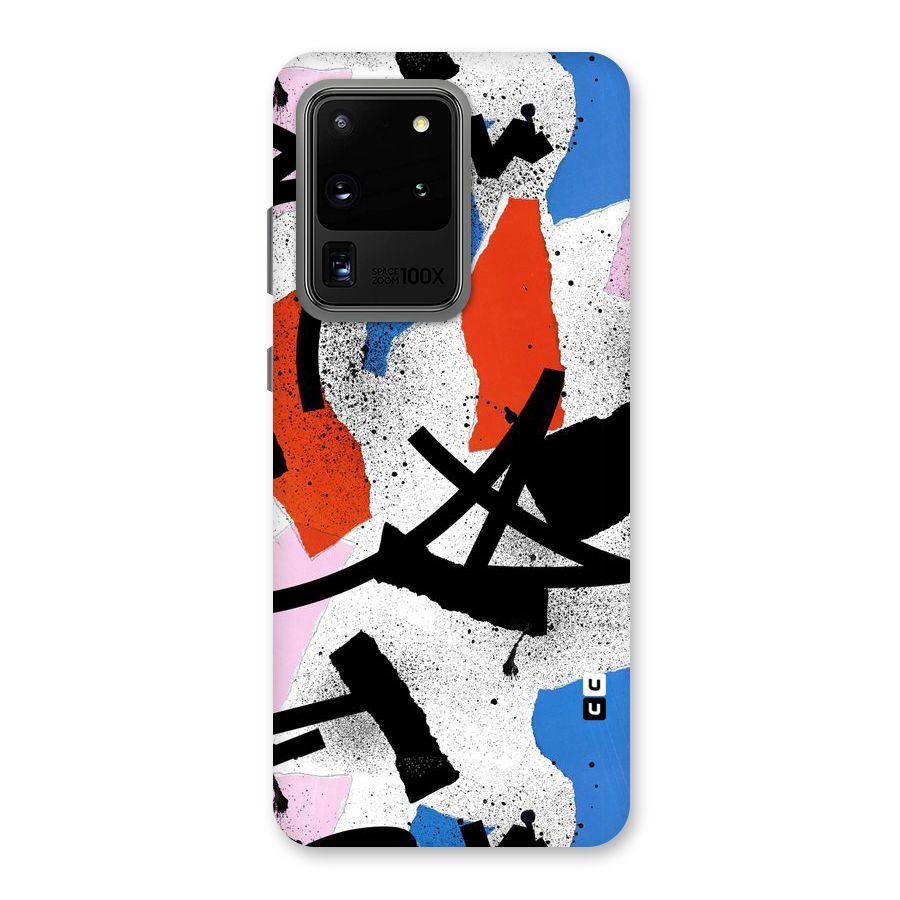 Coloured Abstract Art Back Case for Galaxy S20 Ultra