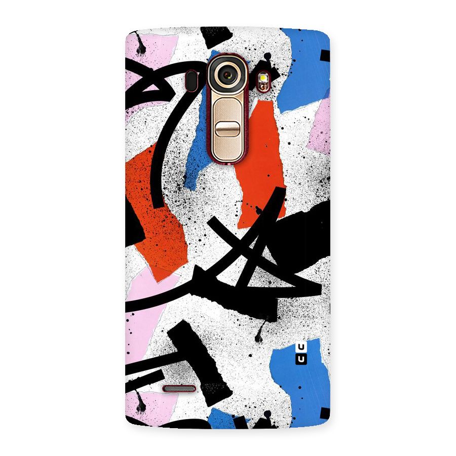 Coloured Abstract Art Back Case for LG G4