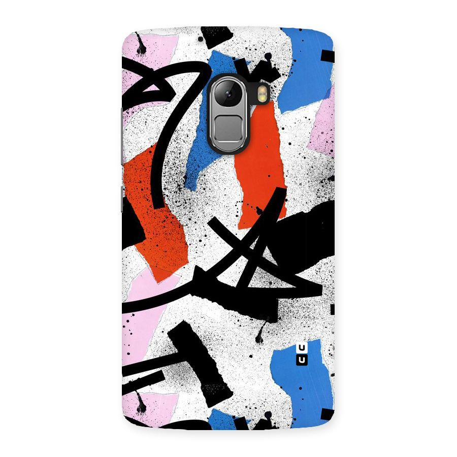 Coloured Abstract Art Back Case for Lenovo K4 Note