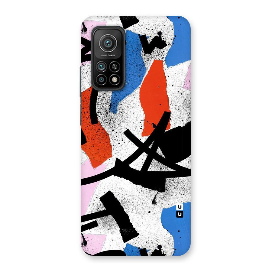Coloured Abstract Art Back Case for Mi 10T 5G