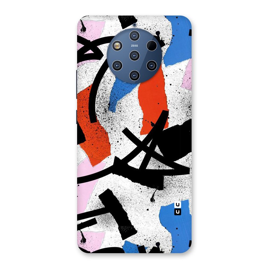 Coloured Abstract Art Back Case for Nokia 9 PureView